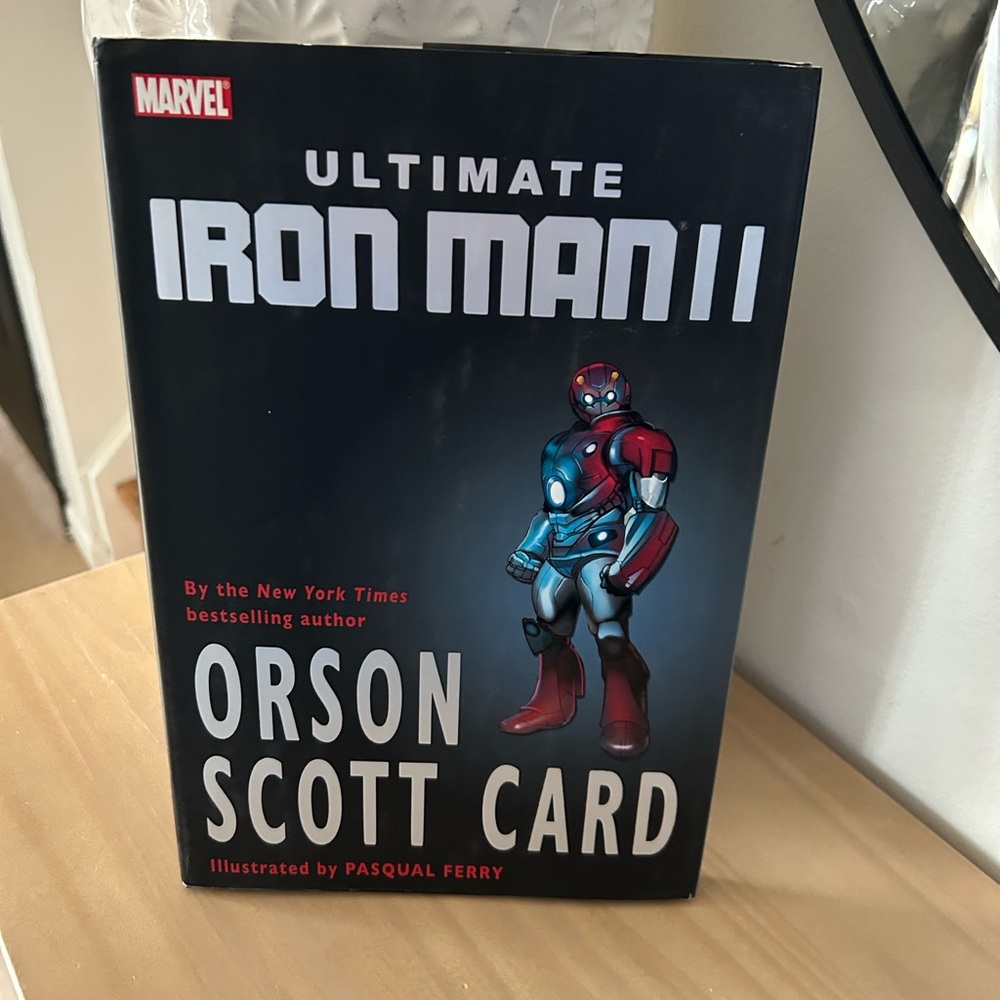Ultimate Iron Man II Hardcover HC Graphic Novel Marvel Orson Scott Card